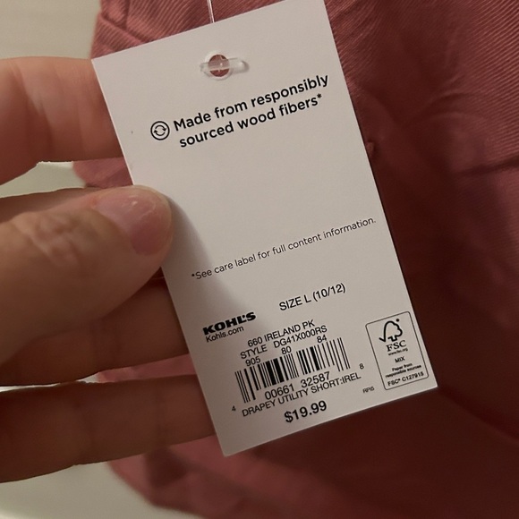 NWT Kohl’s shorts - Picture 4 of 4